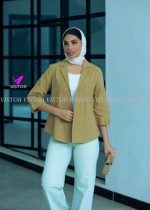 شومیز یقه انگلیسی کد3637 - تصویر 2