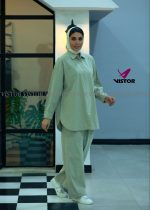 مانتو دو جیب کد 3563 - تصویر 3