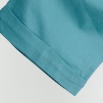 تیشرت باکسی آبی روشن کد 1053 - تصویر 2